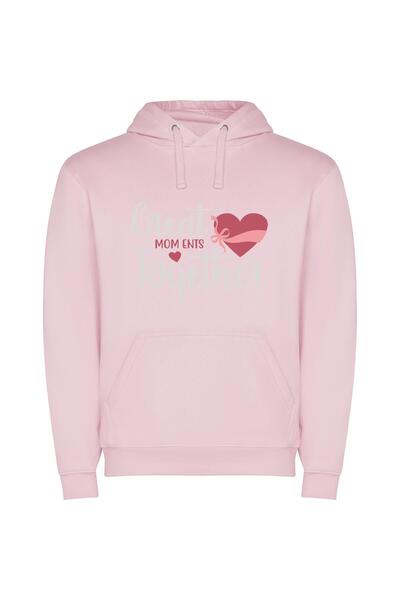 iLovePrints Maternal Love Expressed: Clipart Ensemble Φούτερ με κουκούλα σε χ...