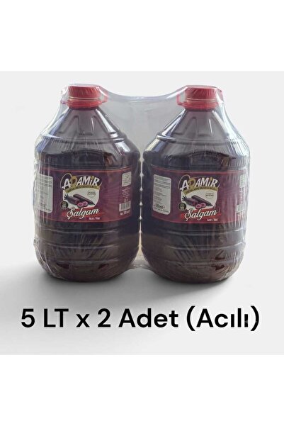 ADAMİR Şalgam 5 LT x 2 Adet (Acılı)