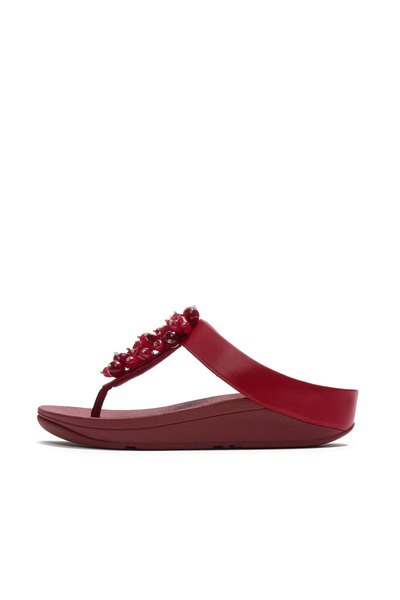 Fitflop Women's Fino Bead-Cluster Toe-Post Sandals