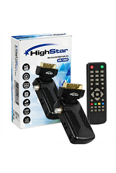 NAVEX Tüplü TV Uyumlu Mini Scart Uydu Alıcısı Tüm Kanallar Yüklü Tak Çalıştır...
