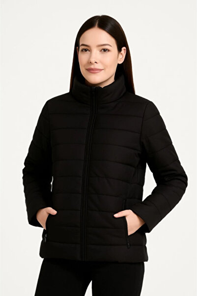 oniks store Bomber Mont Jacket – Water Repellent Fabric, Quilted Lining, Zipp...