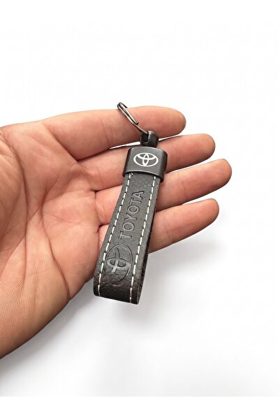 STİLİX GARAGE Breloc din piele compatibil Toyota Accesoriu pentru chei auto m...