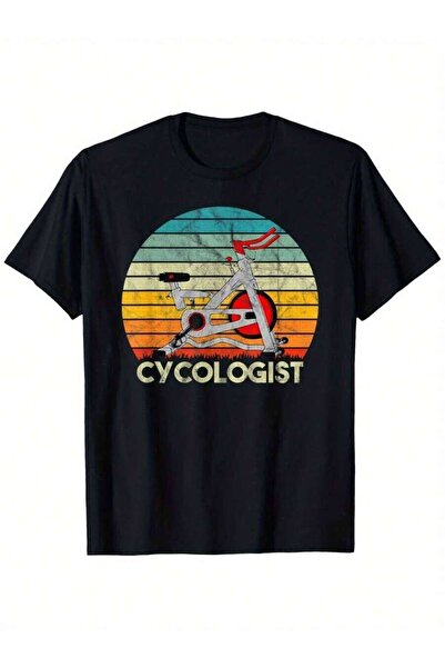 135 تي شيرت Cycologist Tshirt للتمارين الرياضية الداخلية والدراجات الثابتة من...