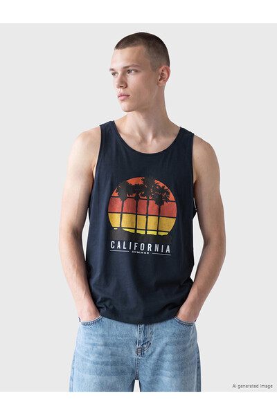 LC Waikiki Undershirt - Dark blue - Casual