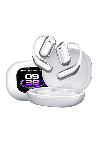 Domars Open Ear Wireless Earbuds Air Conduction Sports with Touch Screen HiFi...