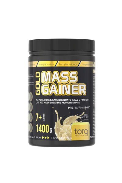 Torq Nutrition Gold Mass Gainer Karbonhidrat Tozu 1400 Gr - Beyaz Çikolata
