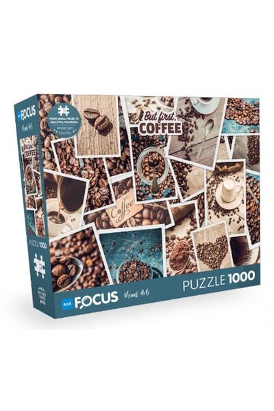 Blue Focus لكن القهوة الأولى - 1000 قطعة