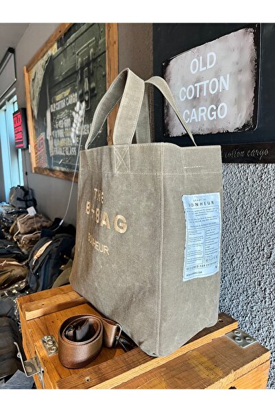 old cotton cargo Omuz Çantası The b+bag= tote M bag