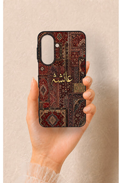 Vip Case Samsung A27 Uyumlu Vintage Halı Desenli Silikon Kılıf
