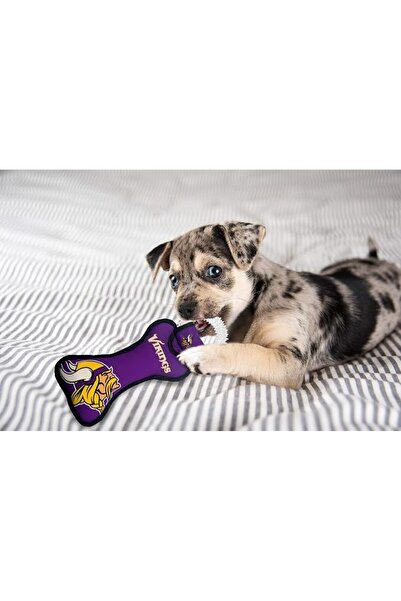 Pets First لعبة كلب على شكل كرة كرة القدم الأمريكية من نيو إنجلاند باتريوتس م...