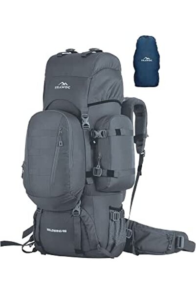 TRAWOC WILDWING 95L (80+15) Internal Frame Travel Backpack with Detachable Da...