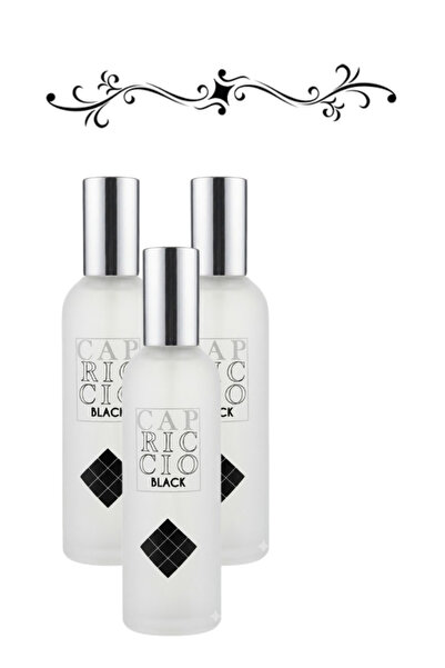 Capriccio 3 قطع عطر أسود 100 مل
