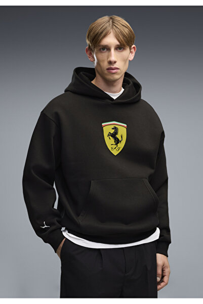 Puma Hanorac din fleece cu sigla colorată Ferrari