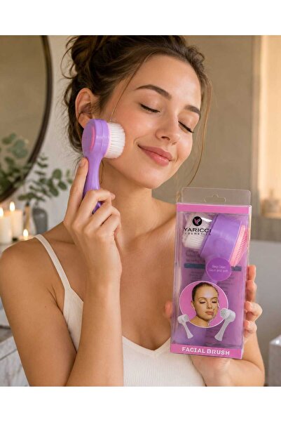 Generic Brand Yaricci Cosmetics Facial Cleansing Brush with Silicone Massage ...