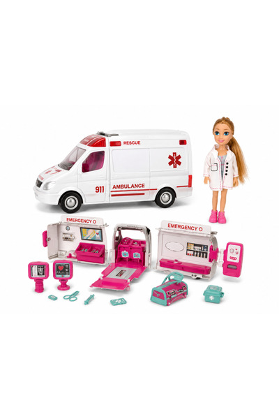 NW NessiWorld Ambulance and Baby 11 Pieces