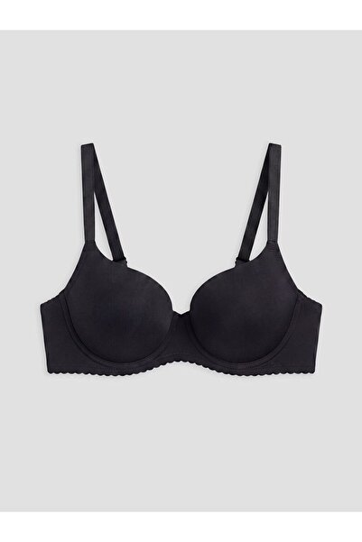 LC Waikiki Lcw Dream Black Non-Wired Non-Padded T-Shirt Bra