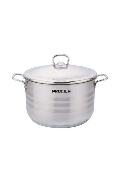 Procila Estra Stainless Steel Cooking Pot 16CM Silver With 5 Induction Layers...
