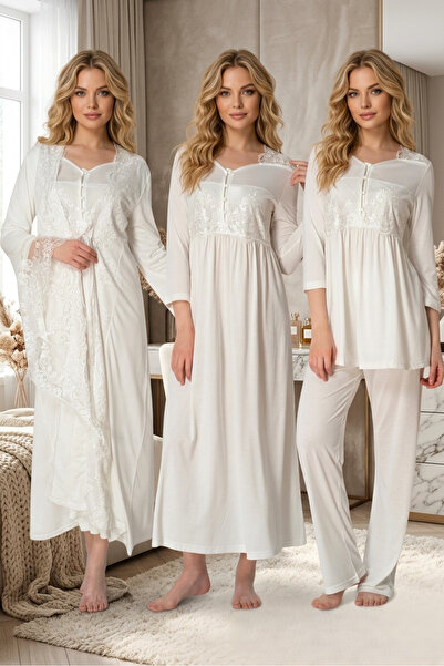 Lohussa New Season Ecru Special Design with Easy Breastfeeding Feature, Styli...