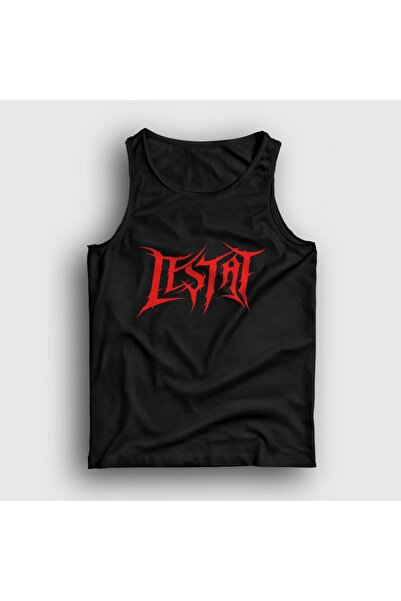 Presmono قميص بدون أكمام للجنسين باللون الأسود بشعار Lestat The Vampire 617964tt