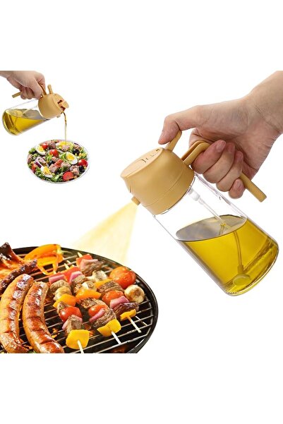 GENERAL 20 oz Olive Oil Dispenser Bottle for Kitchen, 2 in 1 Oil Dispenser an...