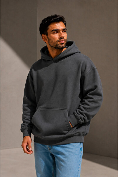 ENB1R MODA Oversize Hoodie Sweatshirt with Kangaroo Pocket Premium Thick Wint...