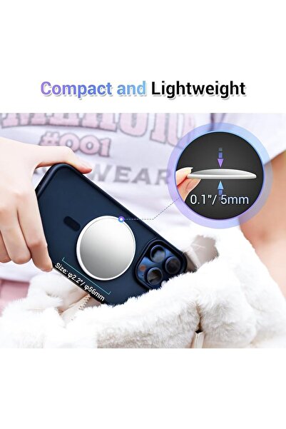 TERRIFI Magnetic Selfie Mirror for Back Camera, Compatible with iPhone 15/14/...