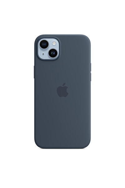 Apple Γνήσια Θήκη Silicone Case with MagSafe Storm Blue iPhone 14 Plus MPT53ZE/A