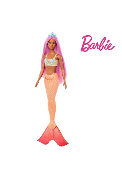 mattel Păpușă Barbie Dreamtopia Sirenă cu Coadă și Coroană - 32cm înălțime