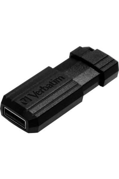 Verbatim Memorie USB PinStripe 64GB USB 2.0 Negru