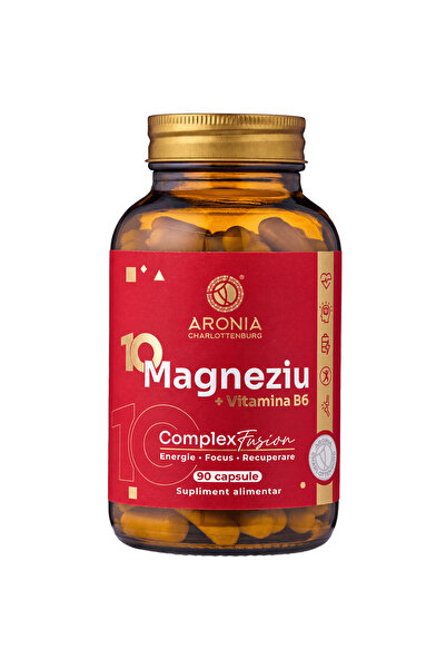 Aronia Charlottenburg 10 Magneziu + Vitamina B6 Complex Fusion 90cps