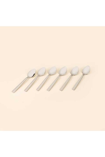 Erdem Rodos 6-Piece Teaspoon Set - Silver