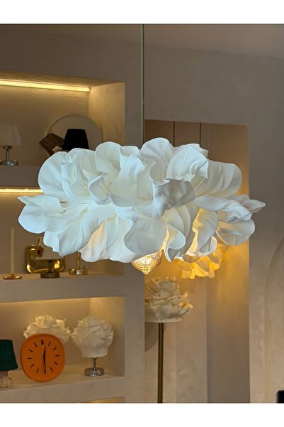 Maison Avf AVF Atelier Eva Beyaz Sarkıt Avize 45 cm