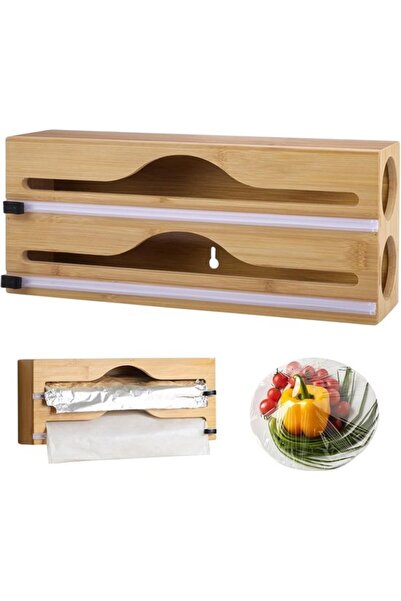STARSTAR Foil Holder - Roll Holder - Foil Cutter Dispenser - Kitchen Organizer