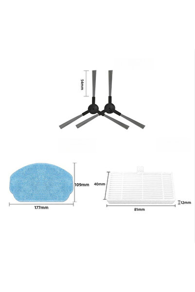 Morvena Picks Accesorii pentru aspiratoarele robot MAMNV ZCWA, potrivite pent...