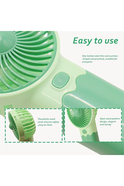 Morvena Picks Mini unități de ventilație, potrivite pentru călătorii, plajă, ...