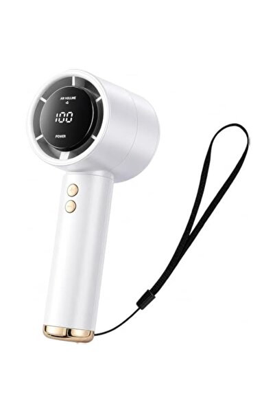 STARSTAR Handheld fan, portable fan, USB rechargeable, 100 wind speed setting...