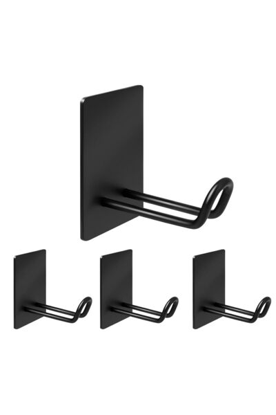 STARSTAR Heavy-Duty Self-Adhesive Large Stainless Steel Towel Hook No Drillin...
