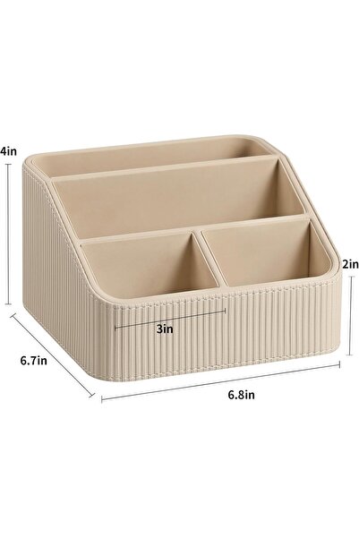 STARSTAR Remote control storage box with 4 compartments, multi-functional and...