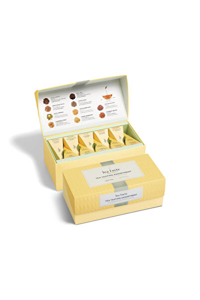 Tea Forte Cutie cu 20 de piramide de ceai pentru asortiment de degustare –