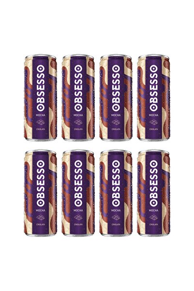 OBSESSO Mocha Soğuk Kahve 250 ml x 8 Adet