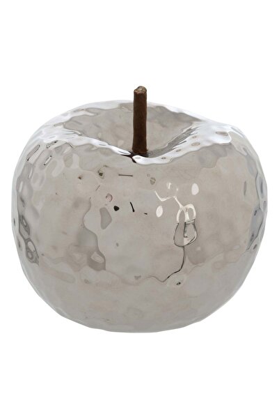 Atmosphera Sferă decorativă marină „Pamela” - Ceramică, argintiu, H. 14 cm