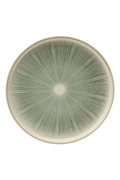Secret de Gourmet Farfurie de desert „Eva” - Ceramică, D.21.5 cm, Verde