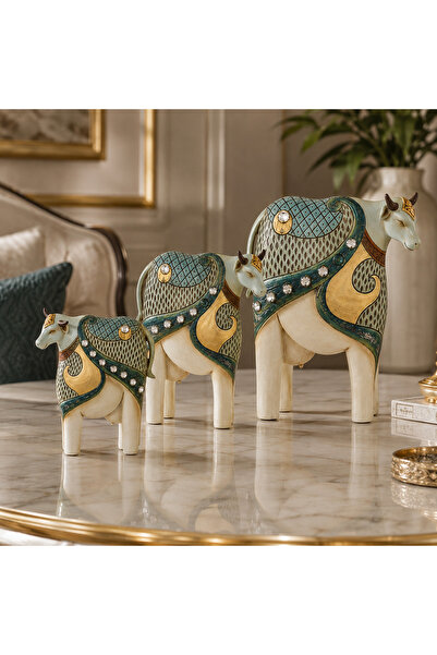 Dania 🐂   Luxurious Cow-Shaped Decorative Figurine – Multiple Sizes – Artist...