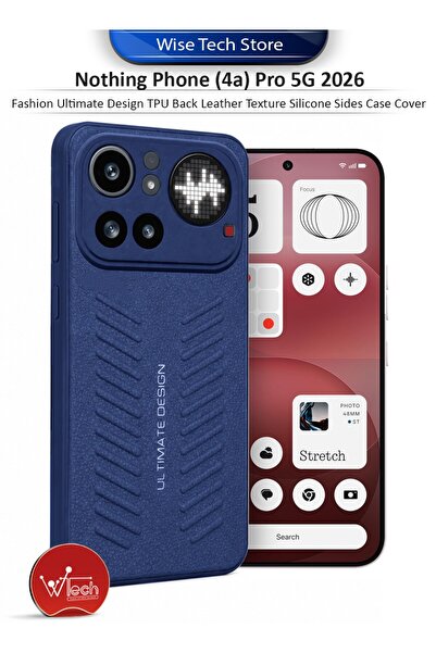Wtech Nothing Phone (4a) Pro 5G 2026 Fashion Ultimate Design TPU Back Leather...