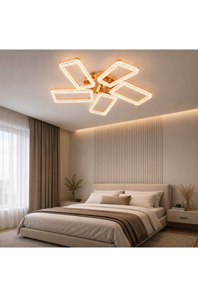 RFAN Candelabru LED RFAN, Model K2551/5, cu Telecomandă, 3 Tipuri de Lumină, ...
