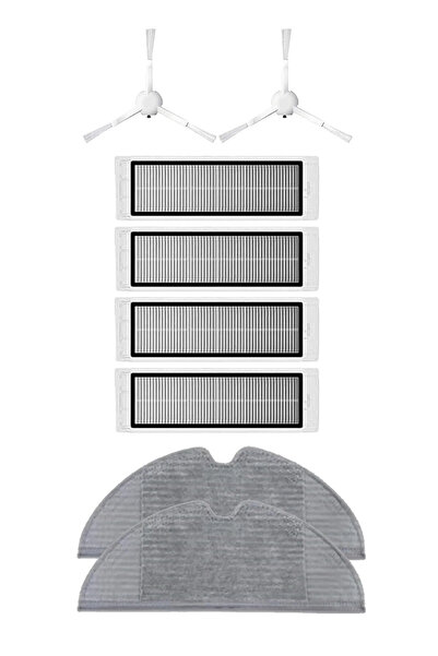 LİN GRUP Set de 8 piese de schimb compatibile cu aspiratorul robot Dreame D9
