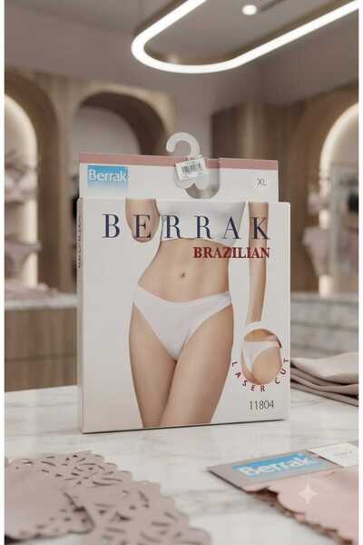 Funny Life Berrak Women's Laser Cut Brazilian Underwear 2 Pcs