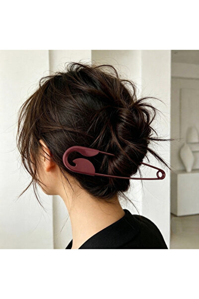 GÜLPEŞE Large Size Paddle Needle Hair Bun Clip