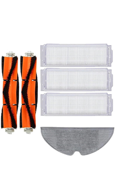 LİN GRUP Set de 6 piese de schimb compatibile cu aspiratorul robot Xiaomi Vac...