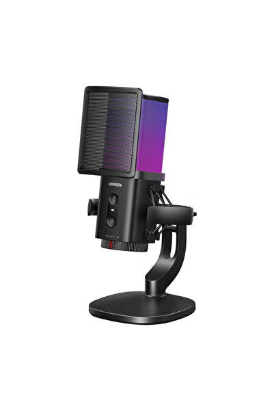 Ugreen Cm581 Usb-C 24-Bit 96Khz Rgb Microfon PC pentru înregistrare